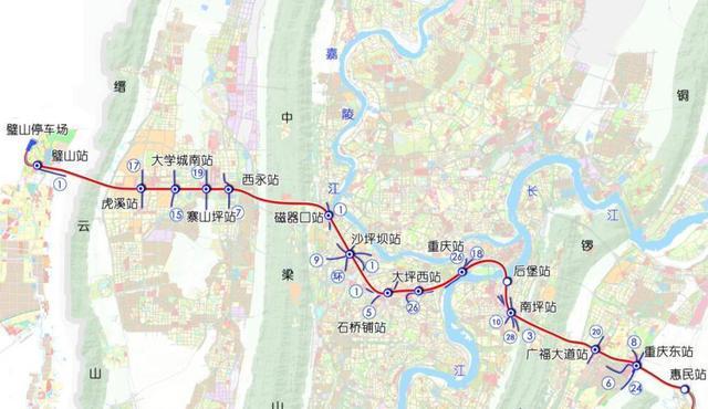 探秘重庆三号线线路图的最新脉络，城市隐藏瑰宝的最新指南